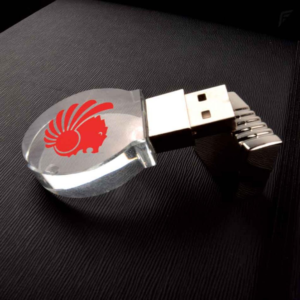 Light Bulb Crystal USB Flash Drive Flashtify